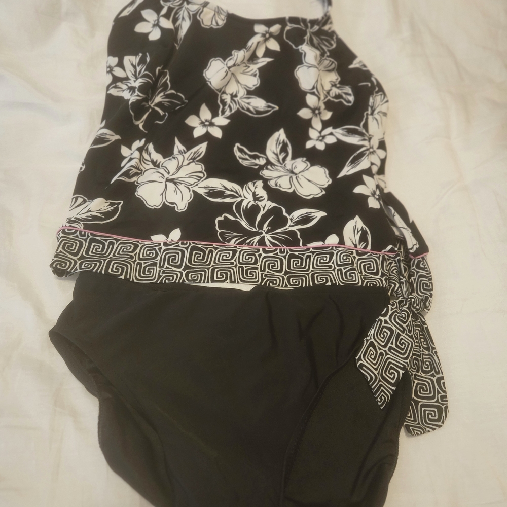 Caribbean Joe Black Swimwear